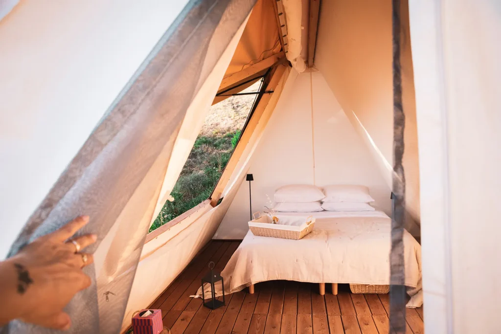 Glamping Le Palare Montone, tent