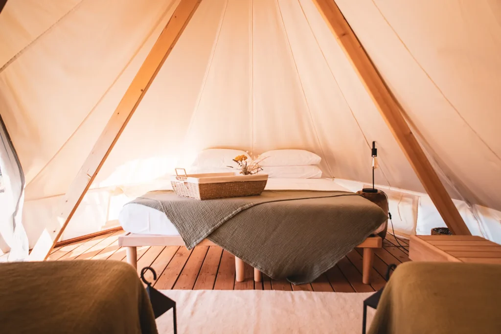 Glamping Le Palare Montone, tent